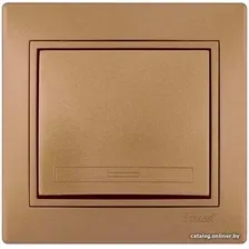 Выключатель Lezard Mira 701-1313-100 (матовое золото)