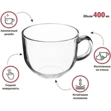 Кружка Perfecto Linea Clear 30-450200