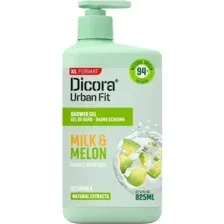 Гель для душа Dicora Milk & Melon с витамином А (825мл)