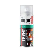 Грунт аэрозольный алкидный KUDO универсальный белый 520 мл (2004)