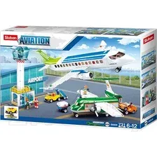 Конструктор инерционный Sluban Авиация / M38-B0930 (731эл)