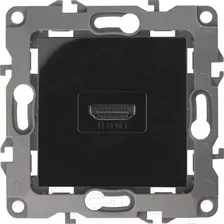 Розетка ЭРА 12-3114-06 Б0027486 (черный)