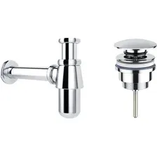 Сифон Wellsee Drainage System 182103003 (сифон, донный клапан, хром)