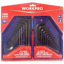 Набор ключей Workpro WP222018 (30 предметов)