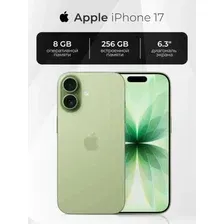 Смартфон Apple iPhone 17 256GB Sage (MG6N4HN/A)