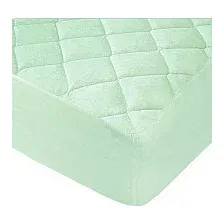 Защитный наматрасник Vegas Protect Cotton S1 160x200 (фисташковый)