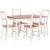 Кухонный стол TetChair Sonata Dining Set (антик/белый)