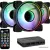 Комплект вентиляторов для корпуса с контроллером AeroCool Mirage 12 ARGB Pro