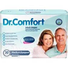 Подгузники для взрослых Dr. Comfort Medium (30шт)