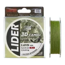 Леска плетеная LIDER 3D Camou X4 0,10 мм/125 м (3DC-010)