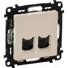 Розетка Legrand Valena Life 753239 (слоновая кость)