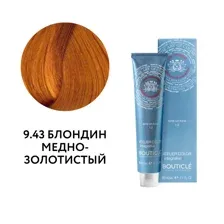 Полуперманентный краситель для тонирования волос - Bouticle Atelier Color Integrative 9/43 (блондин медно-золотистый), 80 мл