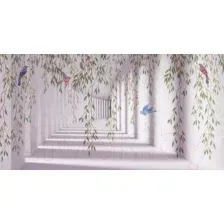 Фотообои листовые Citydecor Flower Tunnel 3D 5 (500x260)