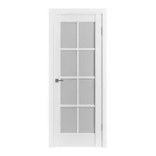 Дверь межкомнатная Emalex ER1 ДО 60x200 (White Cloud/Ice)