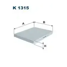 Салонный фильтр FILTRON K 1315 HYUNDAI Santa Fe II 10>