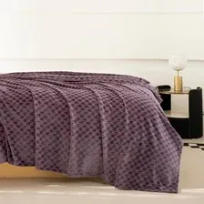 Плед Karven Фланель 1.5сп PL013 JACQAURD v6/Purple