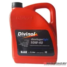 Моторное масло - DIVINOL DIESELSUPERLIGHT 10W40, 5л / 49590-K007