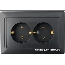 Розетка Bylectrica Стиль РС16-313 (графит)