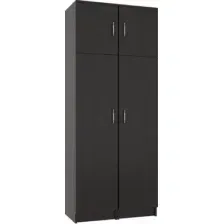 Шкаф МДК ПРШ1 2-х створчатый 2020x800x400 (венге)