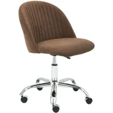 Офисное кресло TetChair Melody (флок, коричневый)