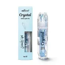 Блеск для губ Crystal Beauty Lips, тон 01