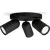 Светильник PHILIPS PONGEE plate/spiral black 3xNW 230V 915005531301