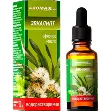 Масло эфирное водорастворимое, 30 мл ЭВКАЛИПТ