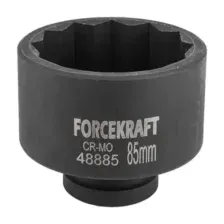 FK48885 Головка ударная 1', 85мм (12гр.) FORCEKRAFT