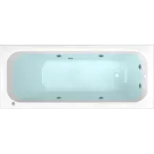 Ванна акриловая Triton Ника 150x70 Базовая Flat (с гидромассажем)