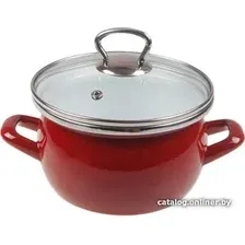 Кастрюля Omelia 1-2415111 (бордовый)