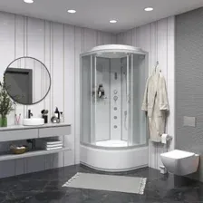 Душевая кабина Niagara NG-2307-14F 80x80x215 (матовое стекло)