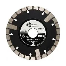 Круг алмазный 125х22,23 мм TRIO-DIAMOND Pro Turbo 