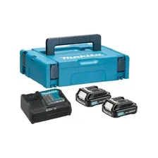 Комплект аккумулятор 12 В BL1021B 2 штуки и зарядное устройство DC10SB MAKITA