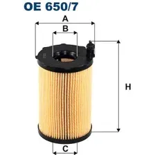 Масляный фильтр Filtron OE650/7