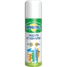 Спрей от комаров Mosquitall Защита для взрослых, 150 мл