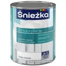 Эмаль Sniezka Для радиаторов 0.75 л (белый)