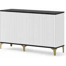 Комод Shtabe Royal 5051 эко (мрамор неро-золото)