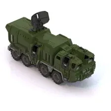 Грузовик Нордпласт Военный тягач Щит с кунгом 257 (зеленый)