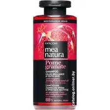 Шампунь Farcom Mea Natura Pomegranate с маслом граната для окраш. волос 300 мл