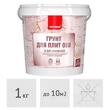 Акриловая грунтовка Neomid для плит OSB 1 кг