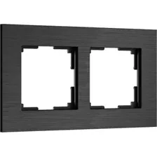 Рамка Werkel AluMax W0023508 (черный алюминий)