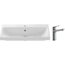 Умывальник Cersanit Moduo 80 Slim P-UM-MOD80SL/1 + 63037