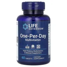 Мультивитаминный комплекс One-Per-Day Multivitamin, 60 тб. /LIFE Extension