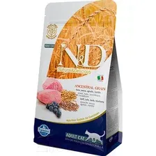 Сухой корм для кошек Farmina N&D Low Grain Cat Lamb & Blueberry Adult 5 кг