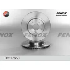 Тормозной диск FENOX TB217650 вентилируемый , передняя ось