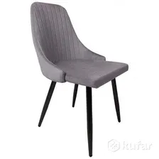 Стул AksHome Megan (велюр, серый)