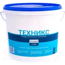 Краска Техникс Фасад ВД-АК-1 Ф-2002 P (7кг, гранат)
