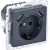 Розетка IEK Brite BR-R14-16-U21-D31-K35 (маренго)