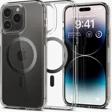Чехол для телефона Spigen Ultra Hybrid iPhone 14 Pro Max MagFit ACS04827 (carbon fiber)