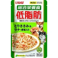 INABA Teishibo Куриное филе и тунец Кацуо с овощами 80 г